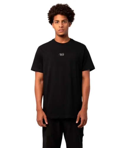 Camiseta MCD Regular Caligrafitti Relevo Preto