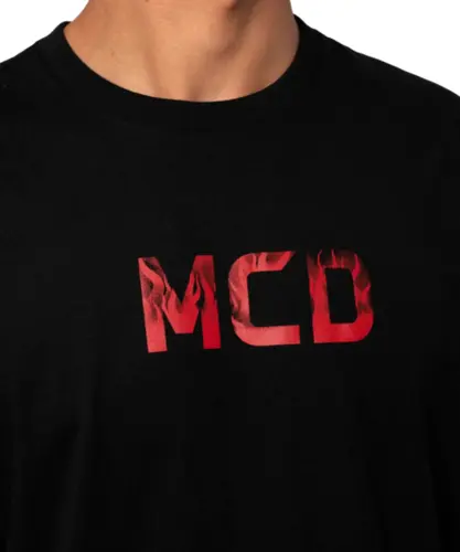 Camiseta MCD Regular Fogo Preto