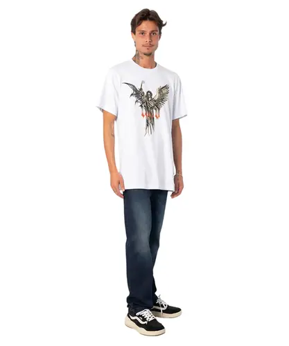 Camiseta MCD Caveira Anjo Branco