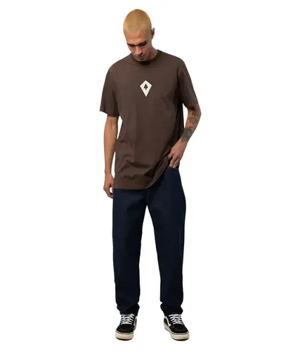 Camiseta MCD Regular Classic Pipa Marrom Ruina