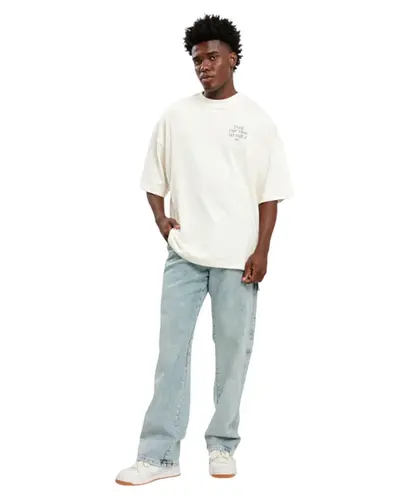 Camiseta Oversized Break Baw x Smiley Off White