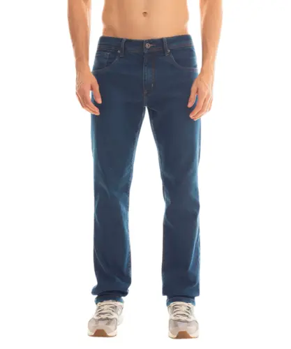 Calça Kayland Denim Slim Stone Washed Blue Indigo