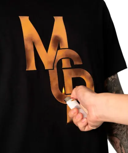 Camiseta MCD Regular Entrelaçado Preto