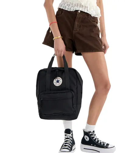 Mochila Converse Small Square Backpack Preto
