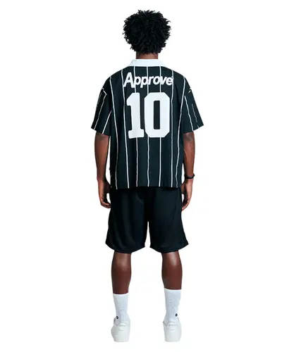 Camisa Polo Approve X Corinthians Retro Preta