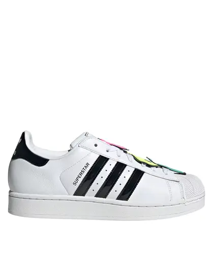 Tênis Adidas Superstars II Pride Cloud White Core Black