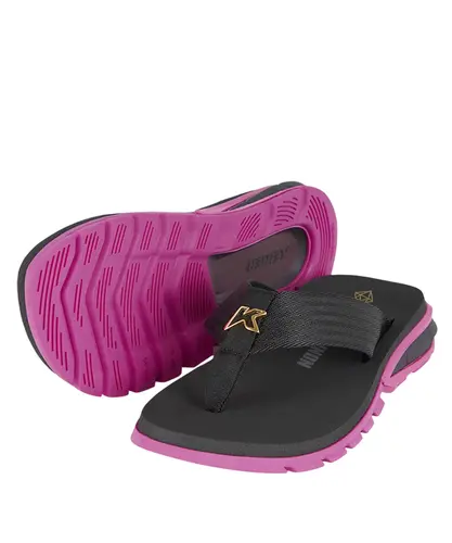 Chinelo Kenner Collab L7 Orak Rosa e Preto