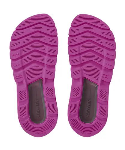 Chinelo Kenner Collab L7 Orak Rosa e Preto