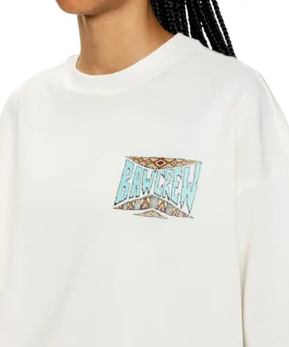 Camiseta Baw New Over Old Days Off White