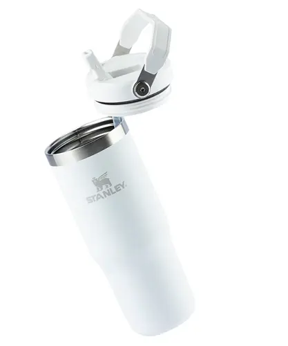 Tumbler Térmico Flip Stanley Straw Frost 887ML