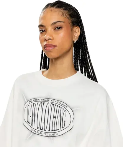 Camiseta New Over Baw Luminous Off White
