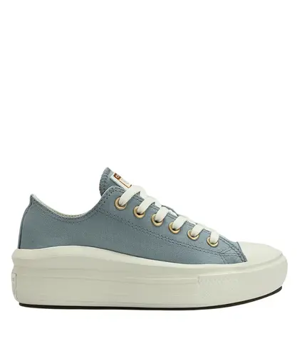 Tênis Converse Chuck Taylor Move Pedra Umida e Amendoa