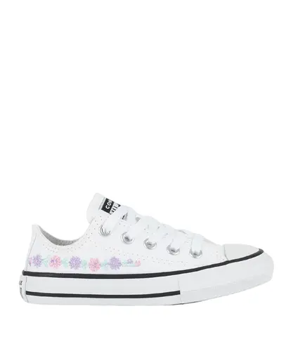 Tênis Converse Chuck Taylor Branco e Lilas Violeta