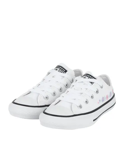 Tênis Converse Chuck Taylor Branco e Lilas Violeta