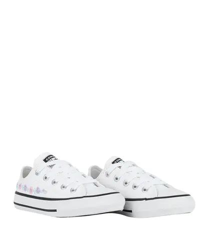 Tênis Converse Chuck Taylor Branco e Lilas Violeta