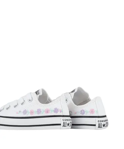 Tênis Converse Chuck Taylor Branco e Lilas Violeta
