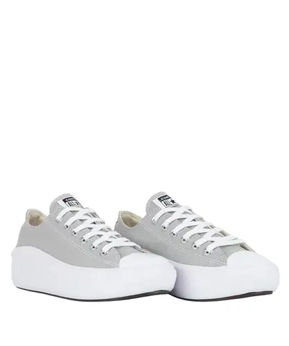 Tênis Converse Chuck Taylor All Star Move Cinza Claro
