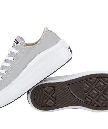 Tênis Converse Chuck Taylor All Star Move Cinza Claro