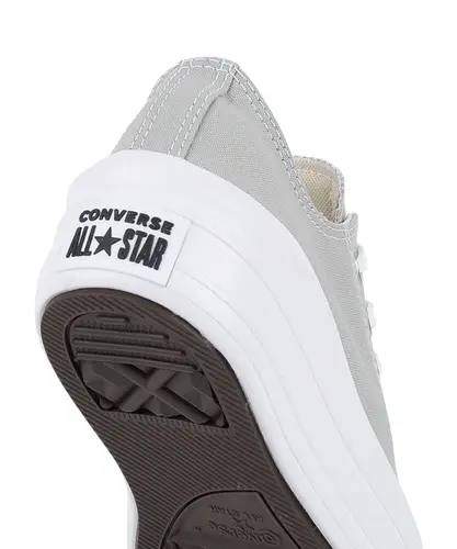 Tênis Converse Chuck Taylor All Star Move Cinza Claro
