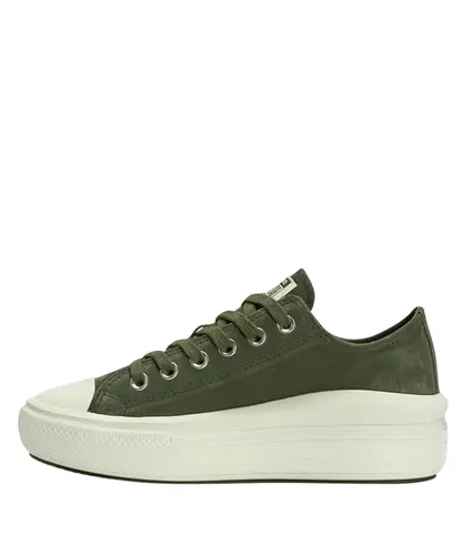 Tênis Converse Chuck Taylor All Star Move Ox Suede Verde Militar