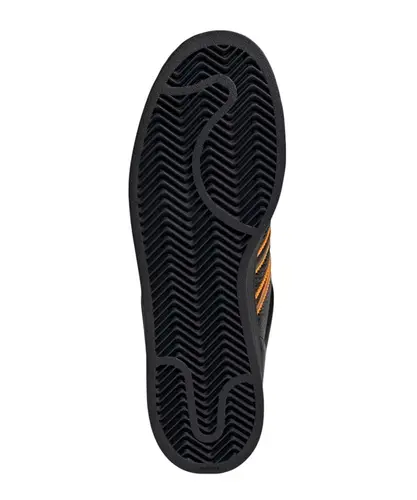 Tênis Adidas Superstar II Core Black Crew Orange