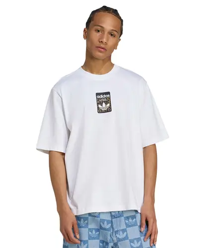 Camiseta Adidas Leo Oversized White