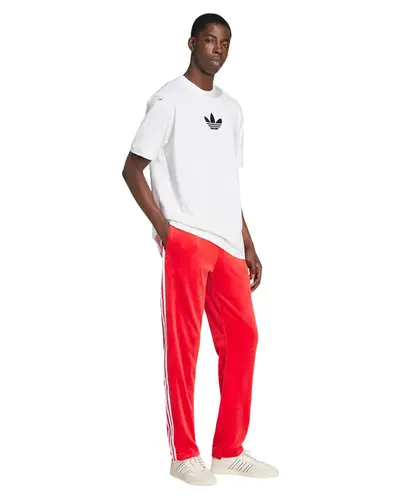 Camiseta Oversized Adidas Trefoil Branco e Preto