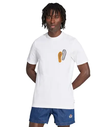 Camiseta Adidas Grafica Lo SS White