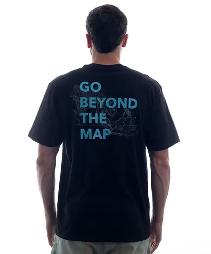 Camiseta Kayland Comfort Beyond The Map Preto