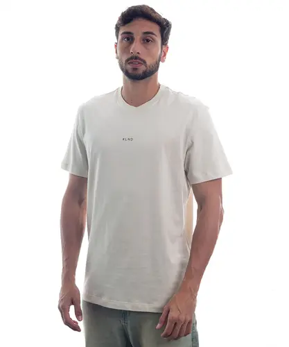Camiseta Kayland Essential Dragão Folhagem Bege Natural