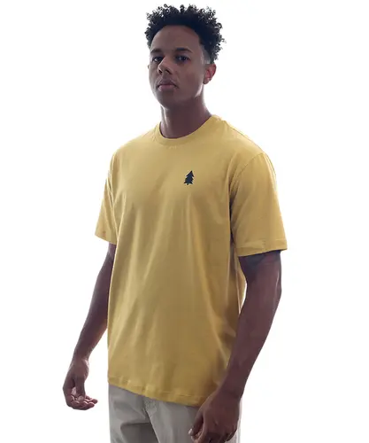 Camiseta Kayland Comfort Montanha Amarelo