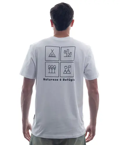 Camiseta Kayland Essential Refúgio Branco