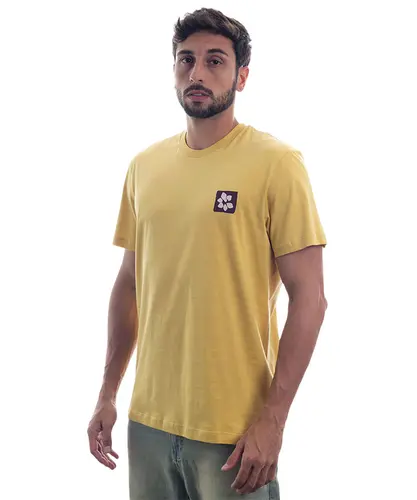 Camiseta Kayland Essential Flores Amarelo