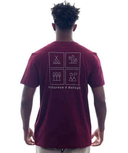 Camiseta Kayland Essential Refúgio Vinho