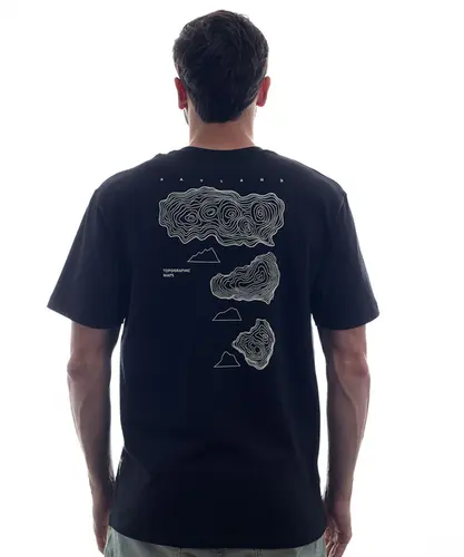 Camiseta Kayland Malhão Topografia Preto