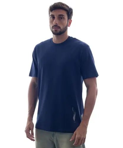 Camiseta Kayland Malhão Homem Natureza Azul Marinho