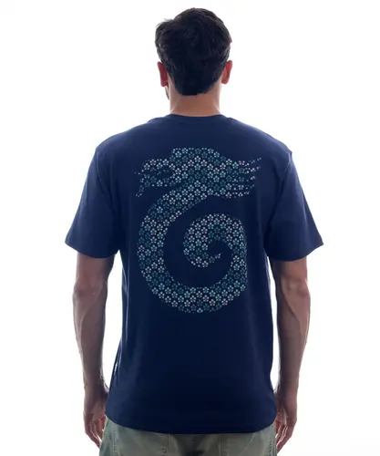 Camiseta Kayland Malhão Dragão Árvore Azul Marinho