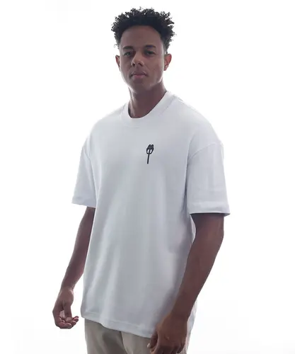 Camiseta Kayland Wide Flower Lines Branco