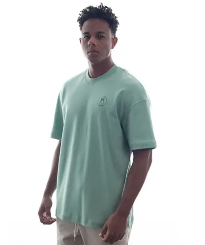 Camiseta Kayland Wide Lhama Verde Menta