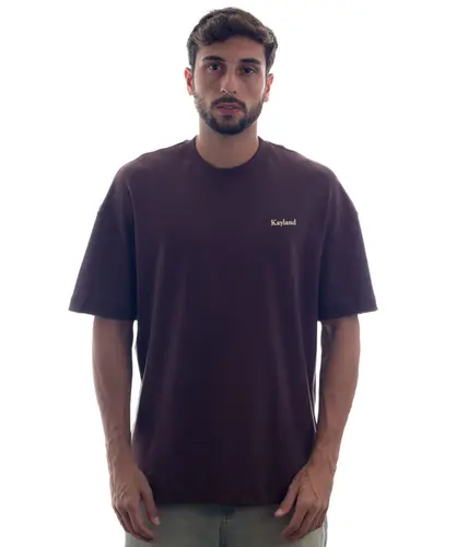 Camiseta Kayland Wide Tree Marrom Mogno