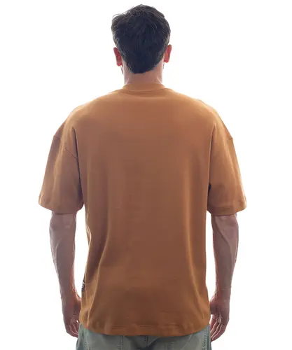 Camiseta Kayland  Wide Key Marrom Mascavo