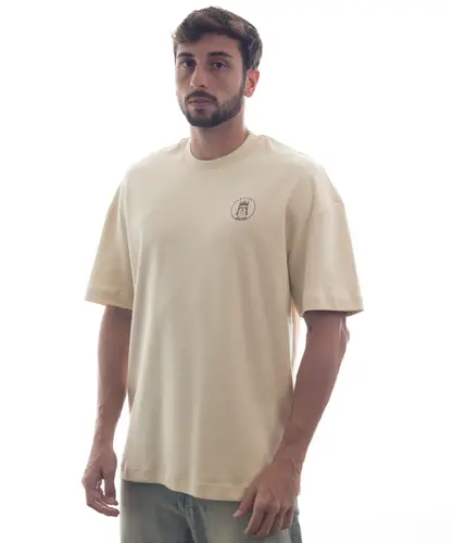 Camiseta Kayland Wide Lhama Bege Biscoito