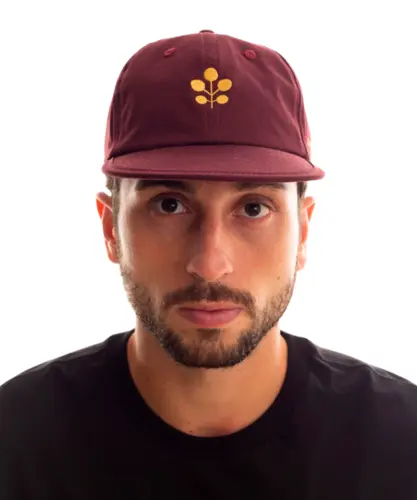 Boné Kayland Dad S Cap Aba Reta Zealandia Vinho