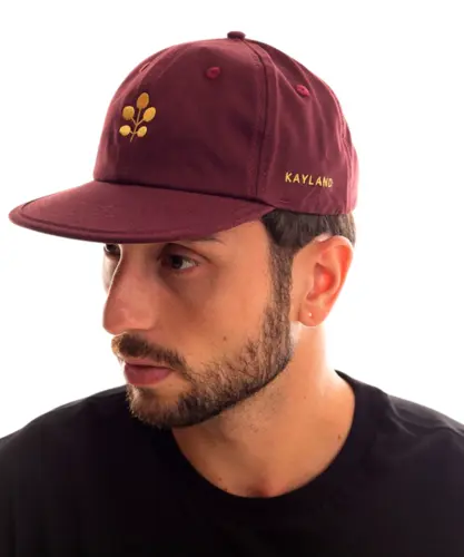 Boné Kayland Dad S Cap Aba Reta Zealandia Vinho