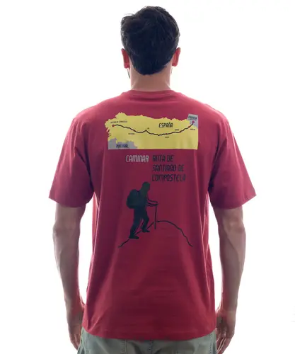 Camiseta Kayland Comfort Compostela Vermelho