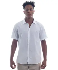 Camisa Kayland Manga Curta Virada Branco