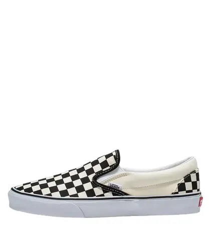 Tênis Vans Classic Slip On Black White Checkerboard - Tênis Vans