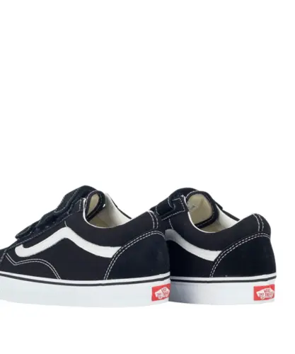Tênis Vans Old Skool V Suede Canvas Black True White