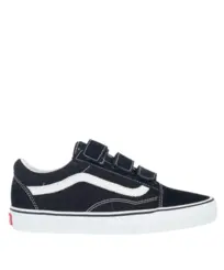 Tênis Vans Old Skool V Suede Canvas Black True White