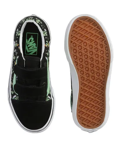 Tênis Old Skool V Glow Cosmic Cruisers Black Green